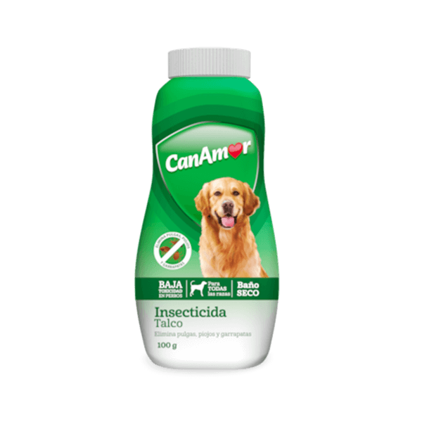 BAÑO SECO CAN AMOR INSECTICIDA * 100 GR