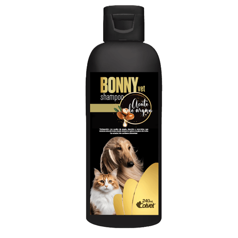 [C000283] BONNY VET SHAMPOO ACEITE DE ARGAN *240ML