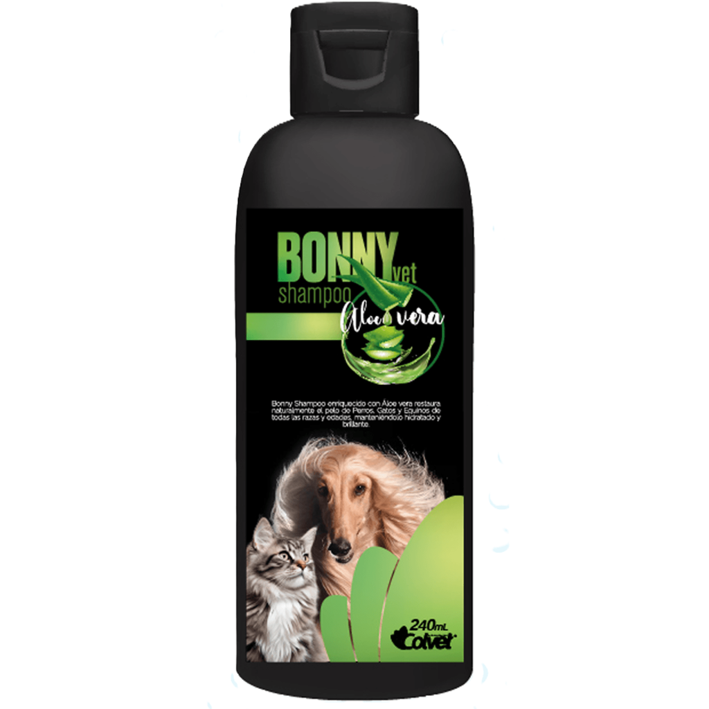 [C000284] BONNY VET SHAMPOO ALOE VERA *240ML