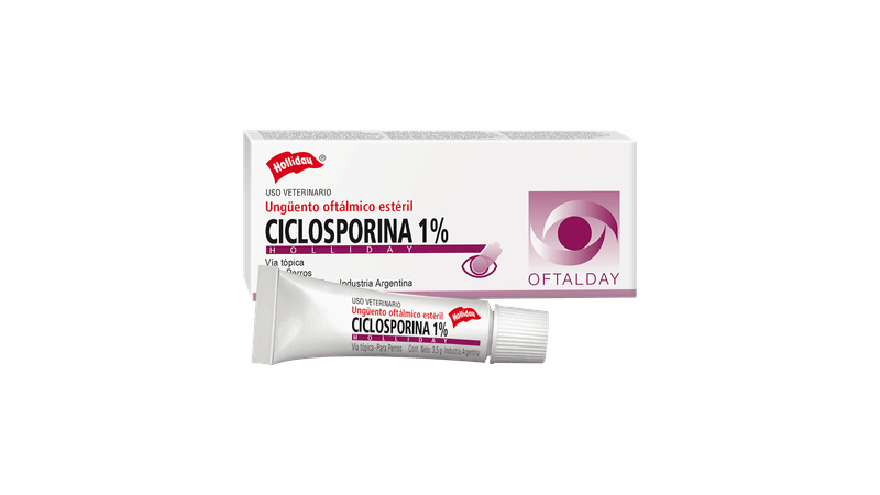 CICLOSPORINA 1% 3.5G