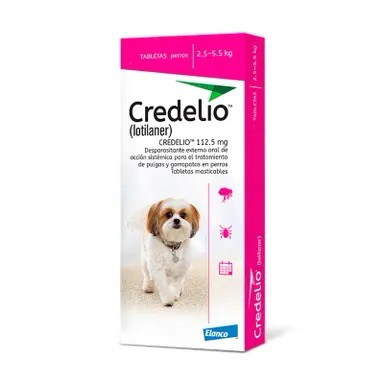 [C000790] CREDELIO 112.5 MG ( 2.5 - 5.5KG ) TABLETA