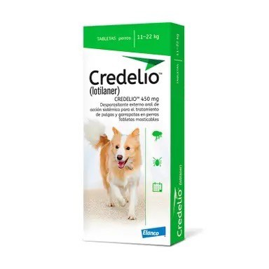 CREDELIO 450 MG TAB ( 11 - 22KG ) TABLETA