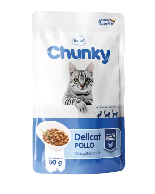 [C000821] Chunky Delicat Trozos de Pollo * 80 Gr