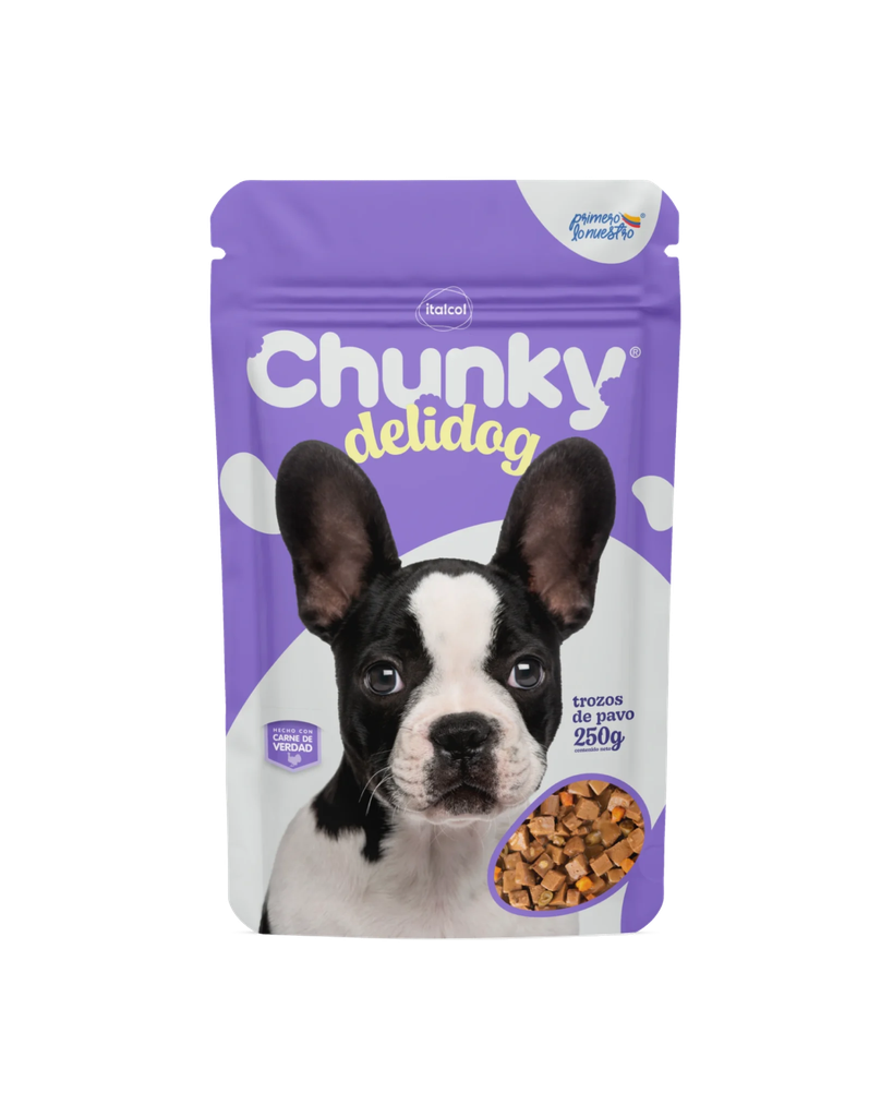 [C000831] Chunky Delidog Trozos de Pavo * 250 Gr