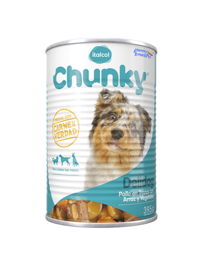 Delidog Trozos Pollo * 390 Gr