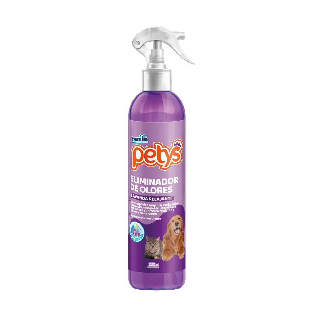 [C000934] ELIMINADOR DE OLORES PETYS LAVANDA * 280mL
