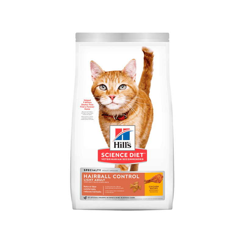 HILLS F ADULT HAIRBALL LIGHT