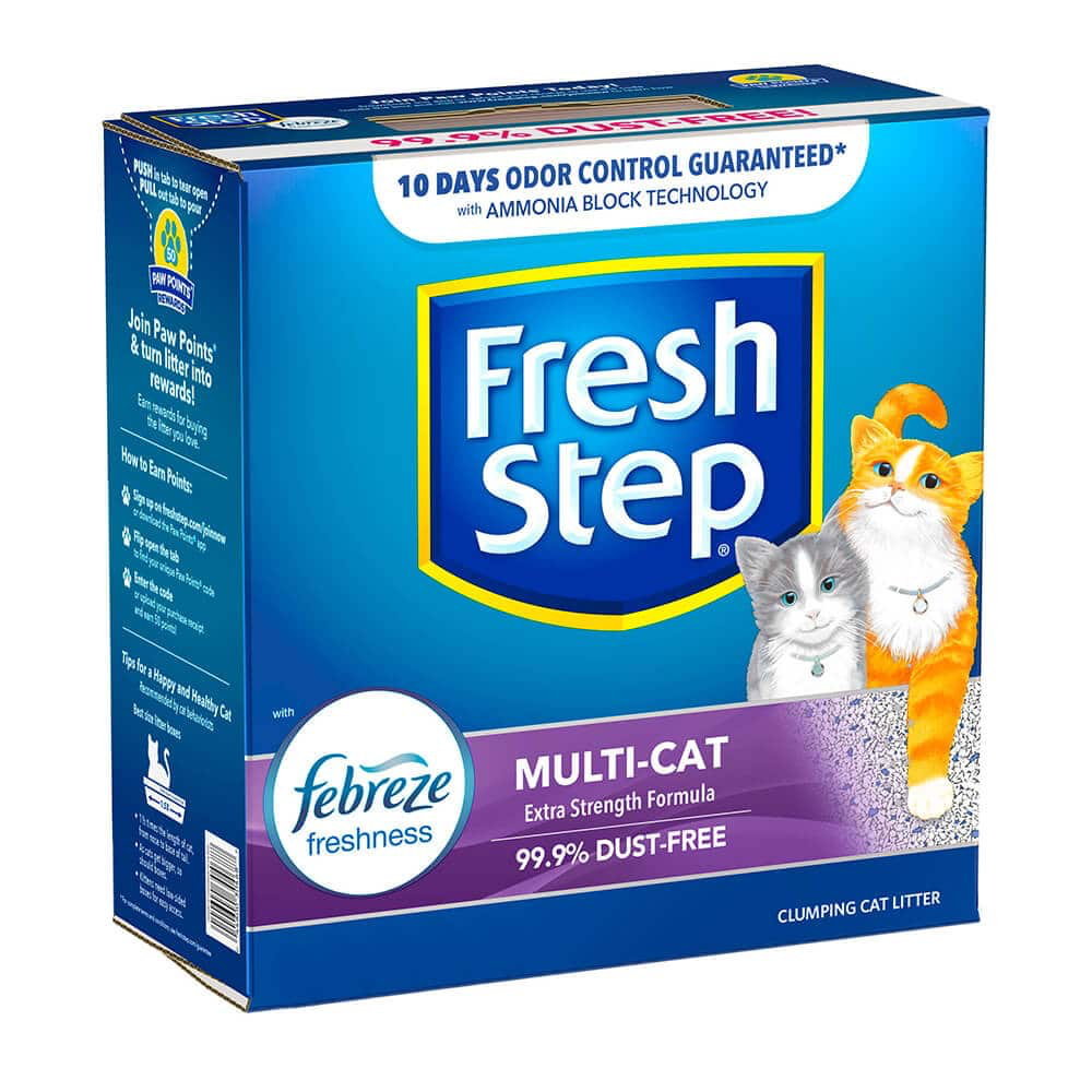 FRESH STEP MULTI CAT CON FEBREZE 25 LBS