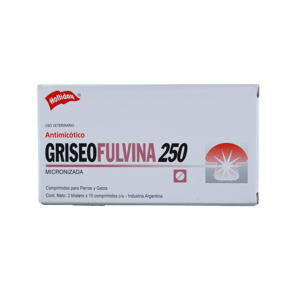 GRISEOFULVINA 250MG 20COMP