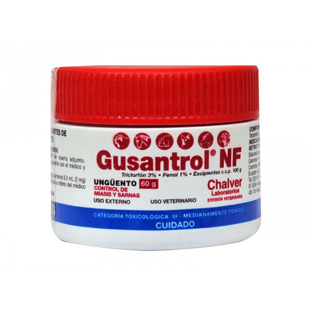 GUSANTROL UNGUENTO 60 GR