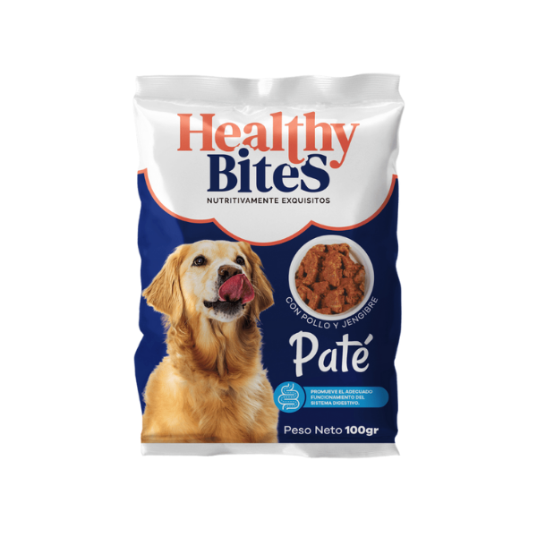 [C001271] HEALTHY BITES PATÉ PERRO DIGEST Sobre 100gr