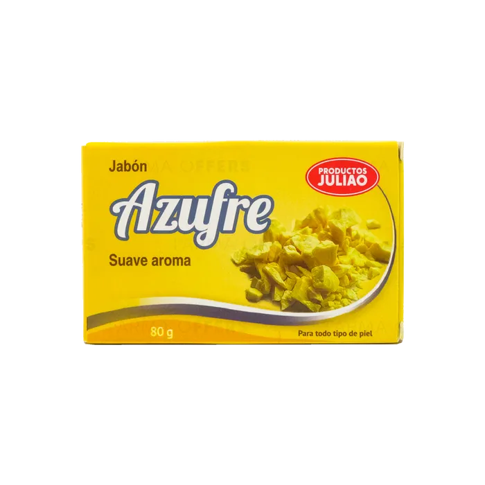 [C001340] JABON AZUFRE JULIAO * 100GR