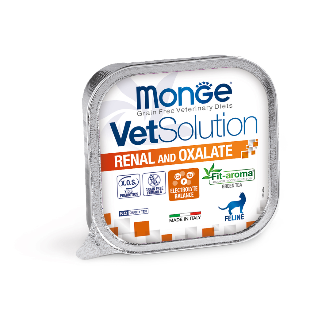 MONGE VET SOLUTION RENAL / OXALATE FELINE * 100GR