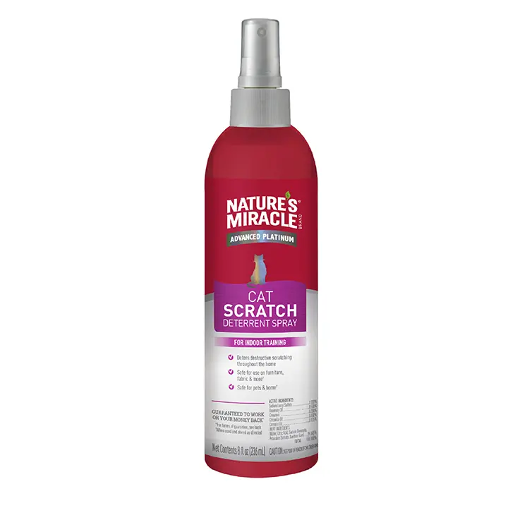 NATURE MIRACLE GATO SPRAY ANTIARAÑAZOS 8 Oz