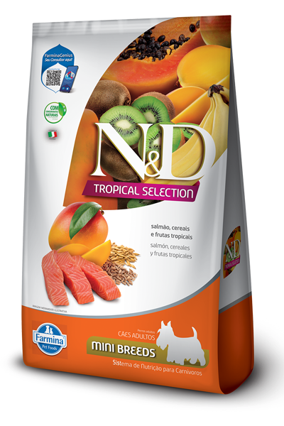 ND TROPICAL CANINE ADULT MINI SALM * 2 + 0.5 Kg