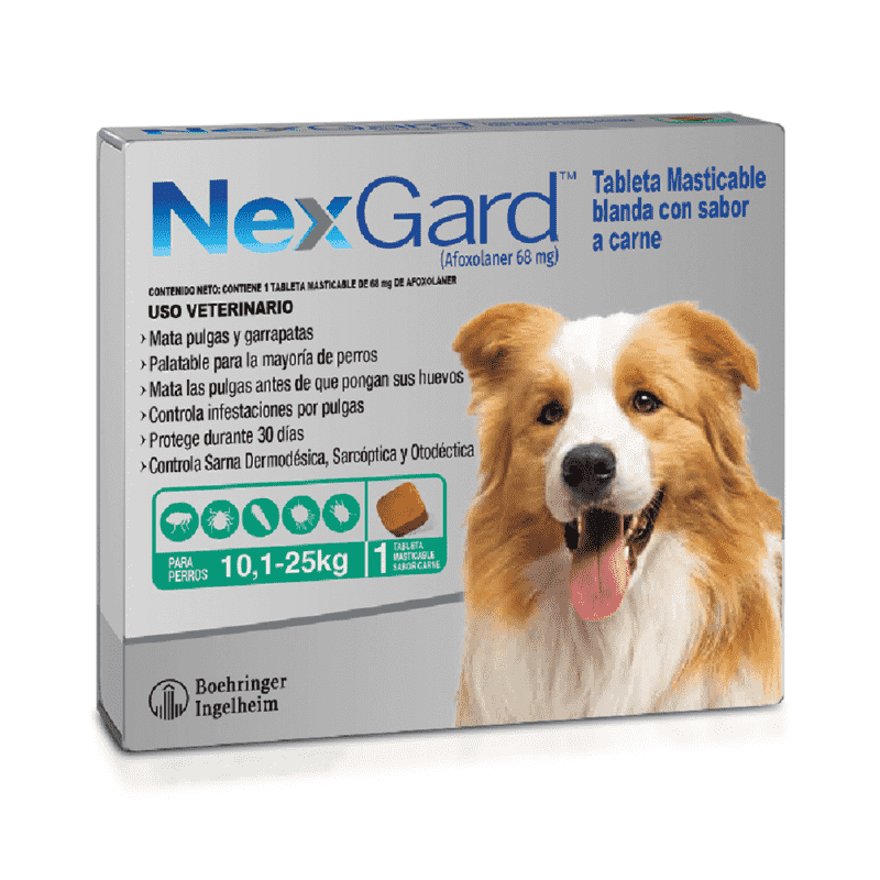 [C001566] NEXGARD CHEWABLE 10.1 - 25KG * 1 DOSIS L