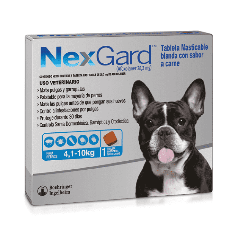 [C001572] NEXGARD CHEWABLE 4.1 - 10KG * 1 DOSIS M