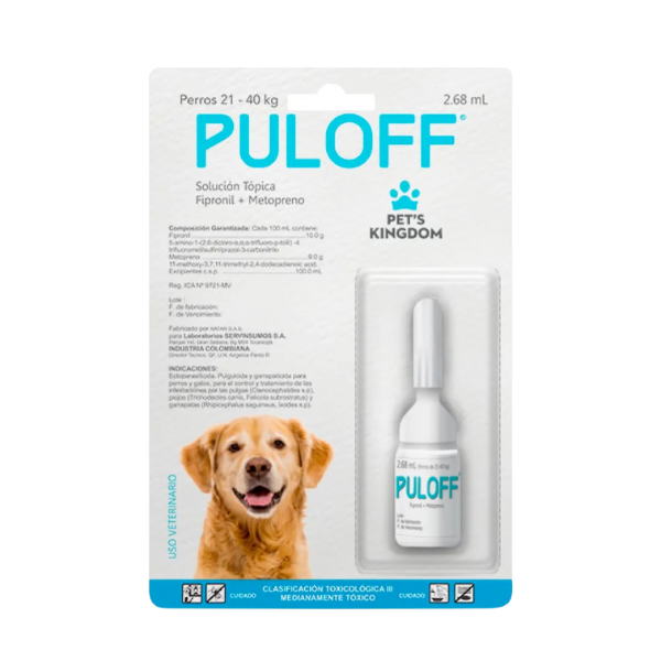 [C001801] PULOFF 2.68 mL 21-40 KG