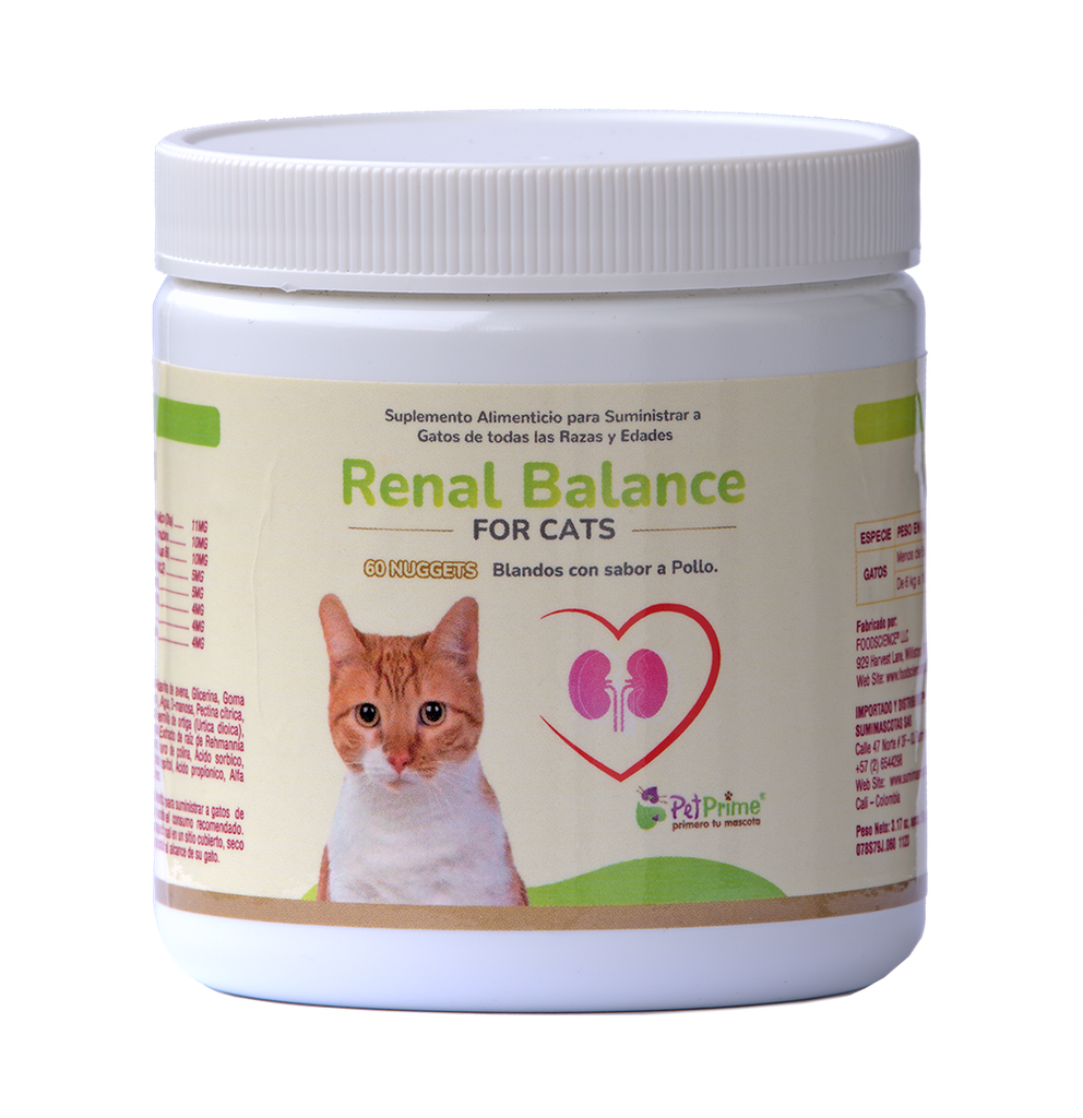 RENAL BALANCE FOR CATS TABLETAS