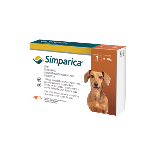 [C001981] SIMPARICA 20 Mg CAJA 1 TABLETA