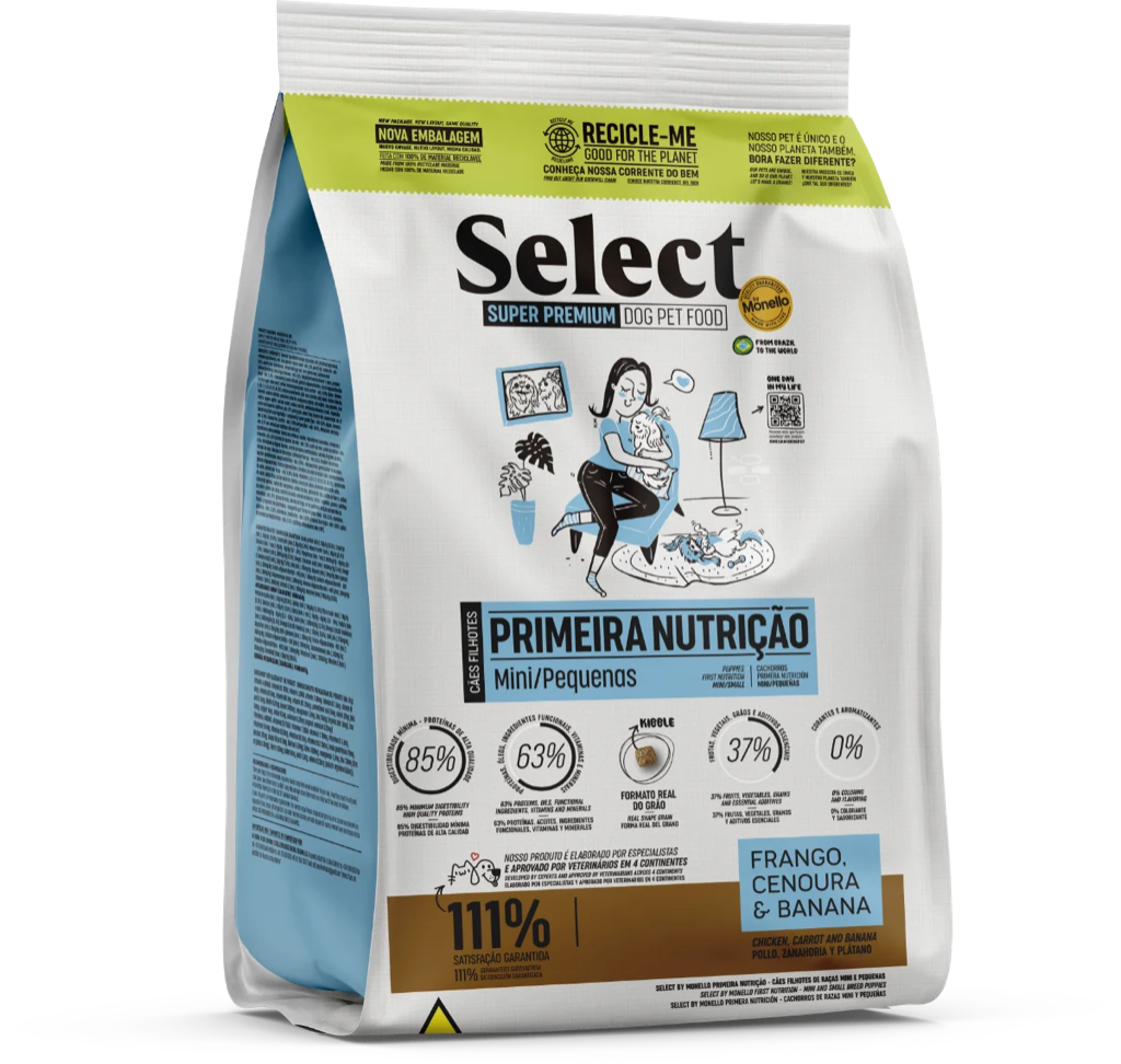 Select Super Premium Cachorros Razas Mini / Pequeños 2Kg