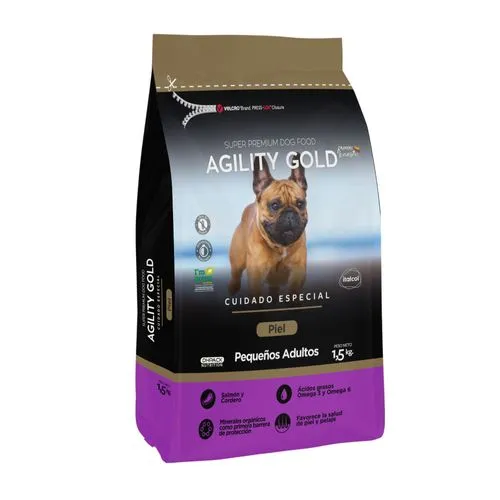 Agility Gold Pequeños Adultos Piel