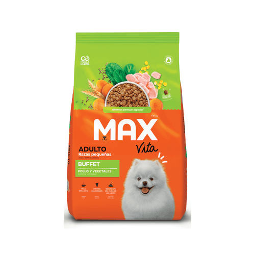 [C000516] C MAX VITA ADULTO RAÇAS PEQUENAS BUFFET FRANGO Y VEGETAIS (1 Kg)