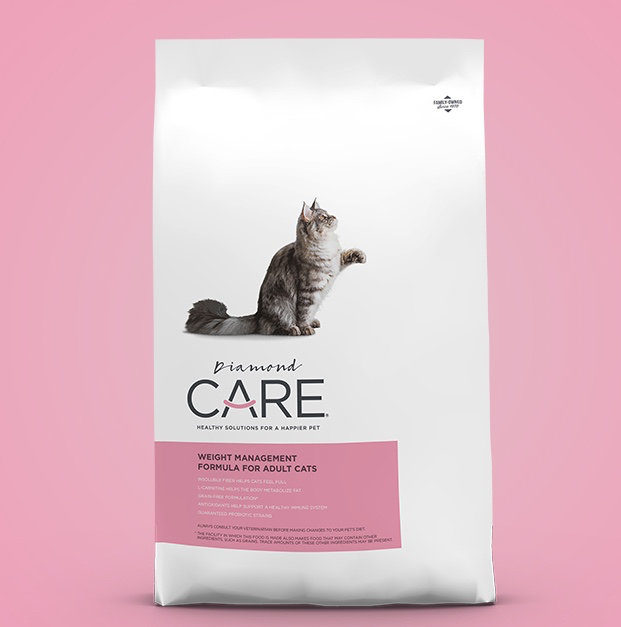 DIAMOND CARE WEIGHT MANAGEMENT FORMULA FOR ADULT CATS