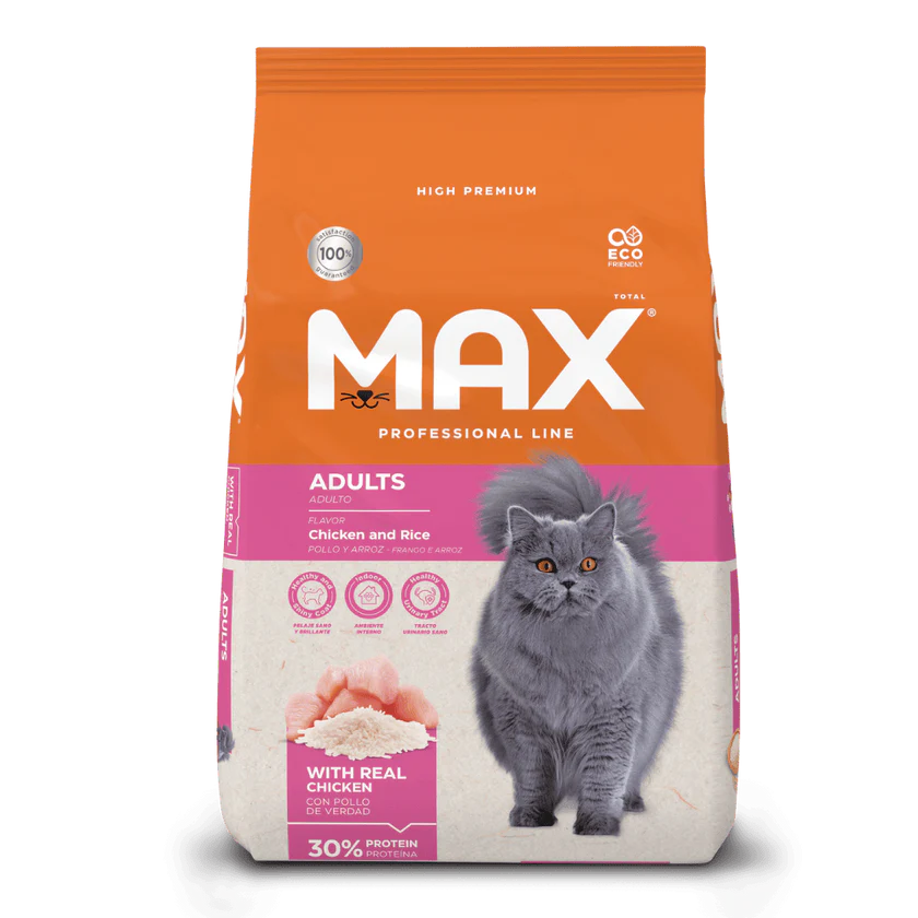 F MAX CAT P. LINE ADULTO FRANGO Y ARROZ