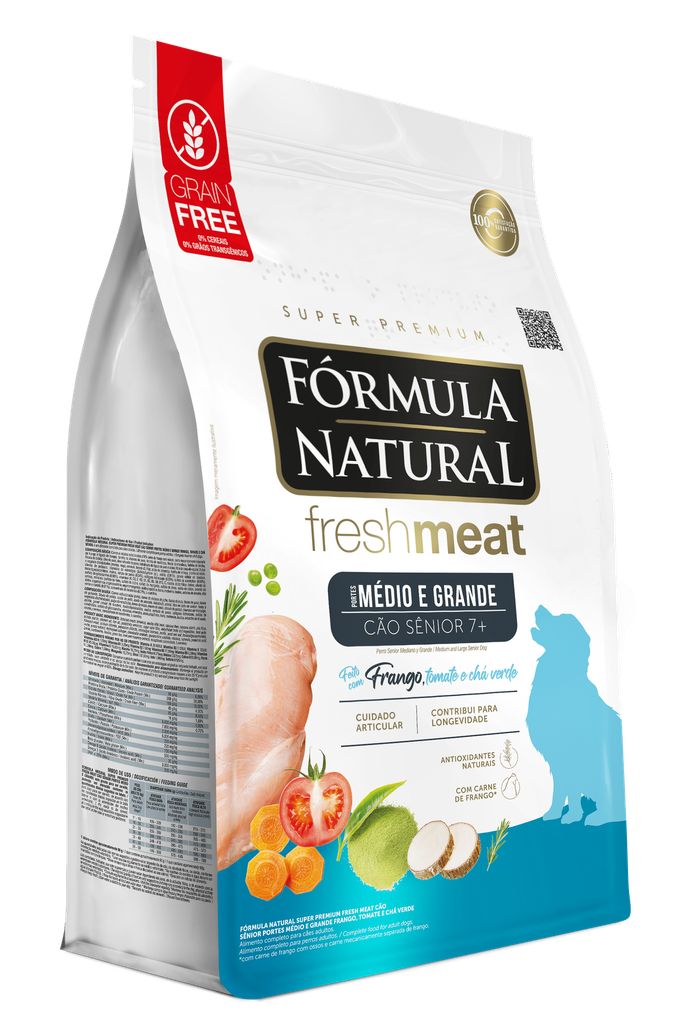 [C001528] Fresh Meat Caes Senior Porte Medio y Grande Pollo (2.5 Kg)