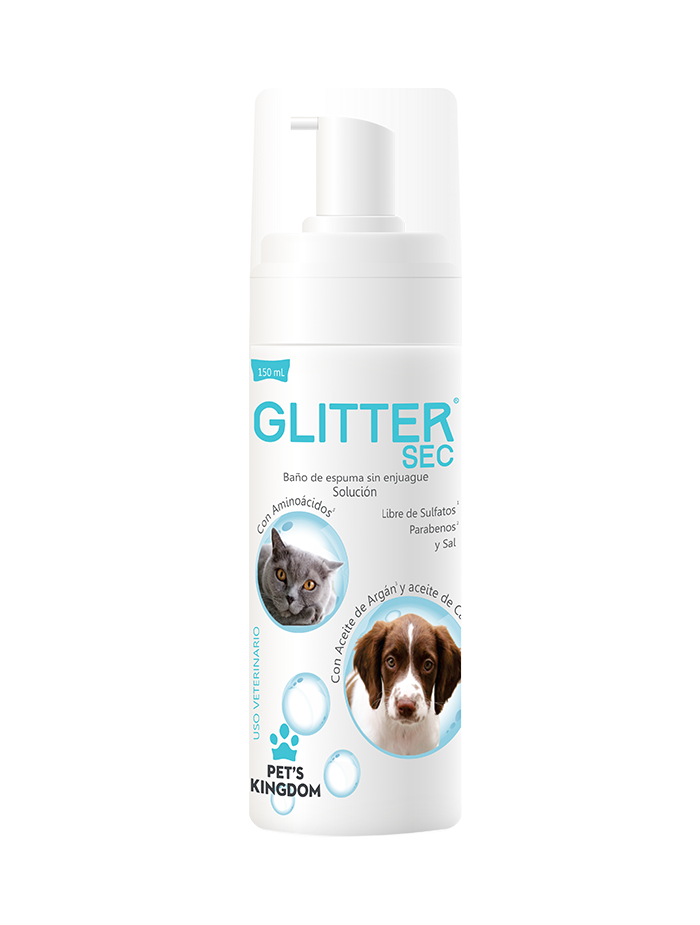 GLITTER BAÑO SECO EN ESPUMA