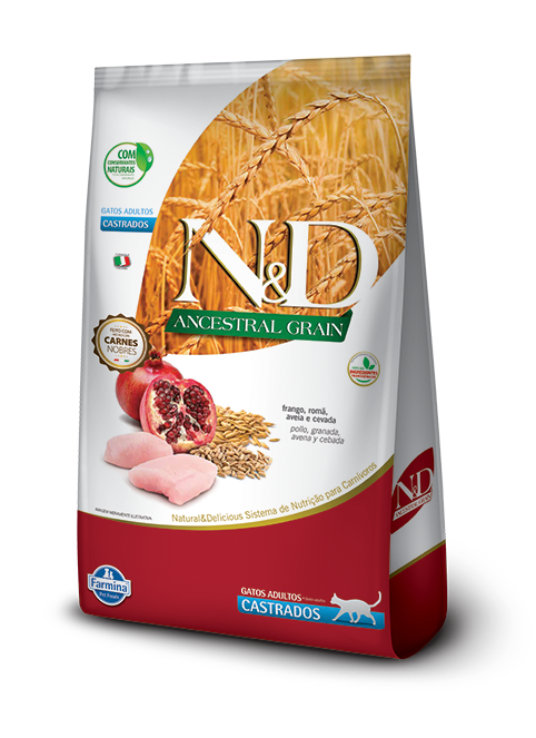 [C001825] ND ANCESTRAL FELINE FRANGO ADULT CASTRADOS (1.5 Kg)
