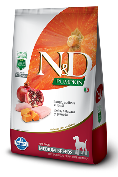 ND CF PUMPKIN CANINE FRANGO ADULT MEDIUM