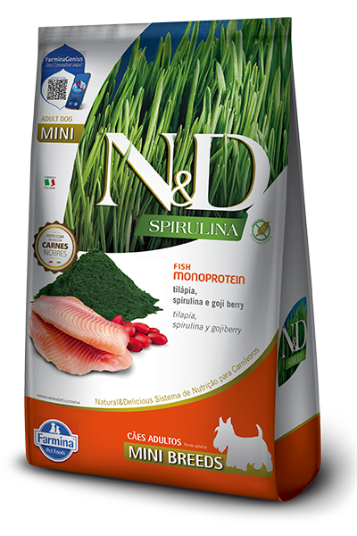 [C001910] ND SPIRULINA CANINE ADULT MINI TILAPIA (2 Kg)