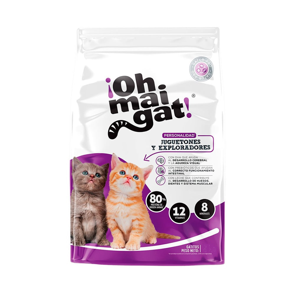 [C002069] Ohmaigat Gatitos Juguetones (200 Gr)