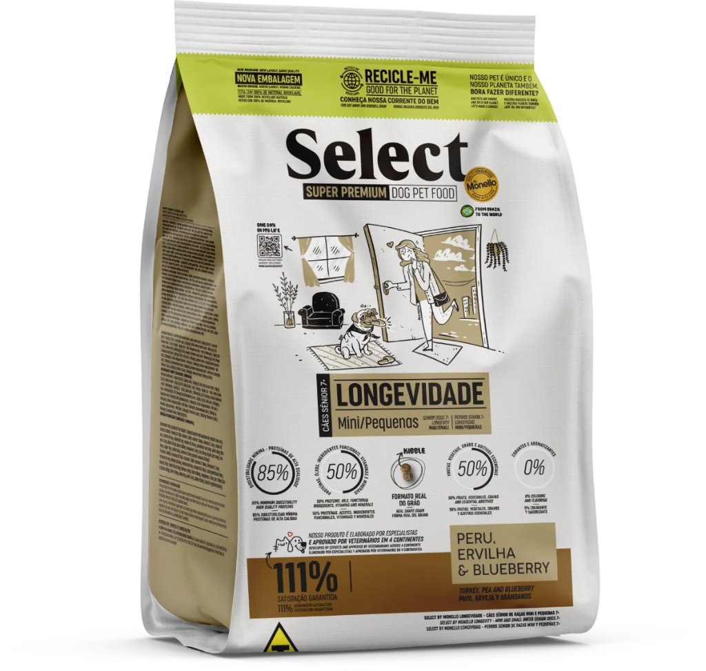 [C002367] Select Super Premium Longevidad Razas Mini / Pequeños (2 Kg)