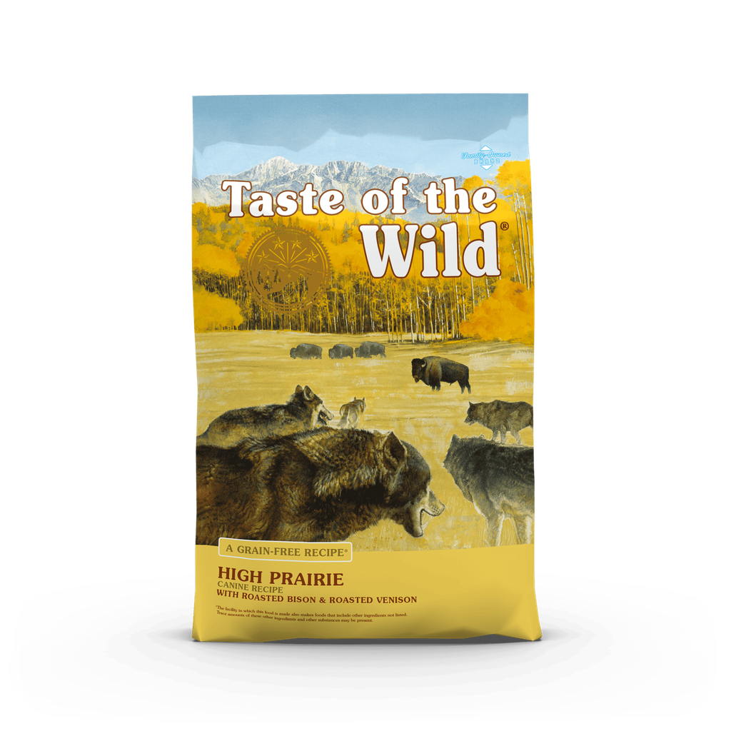 TASTE OF DE WILD HIGH PRAIRIE CANINE FORMULA CON BISONTE Y CARNE DE VENADO ASADO