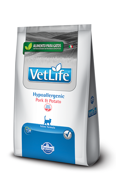 [C002476] VET LIFE FELINE HYPOALLERGENIC PORK E POTATO (2 Kg)