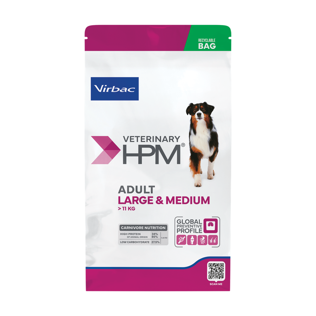 [C002492] VIRBAC HPM Adult Dog Large & Medium (3 Kg)