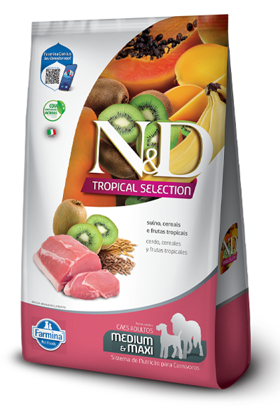 [C002562] ND TROPICAL CANINE ADULT MD/MX SUINO (2.5 Kg)
