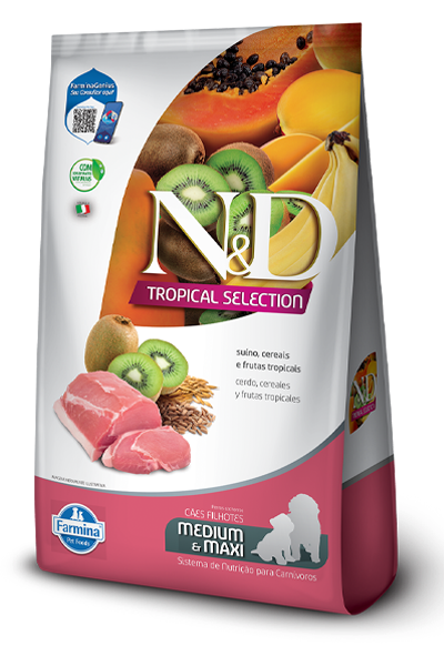 [C002684] ND TROPICAL CANINE PUP MD/MX SUINO (2 Kg)