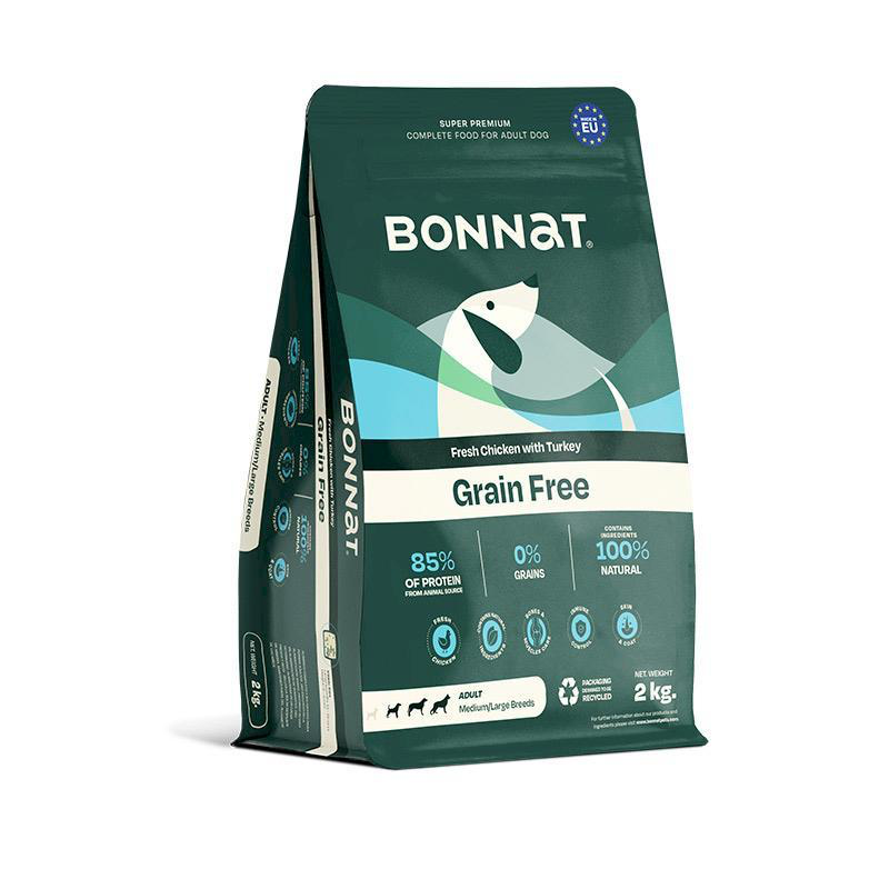 BONNAT GF CANINE ADULT MEDIUM/LARGE BREEDS * 2KG