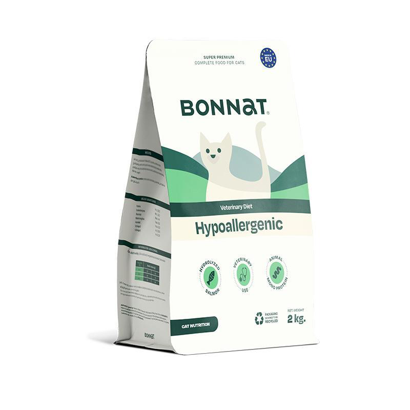 BONNAT VETERINARY DIET FELINE HYPOALLERGENIC 2KG