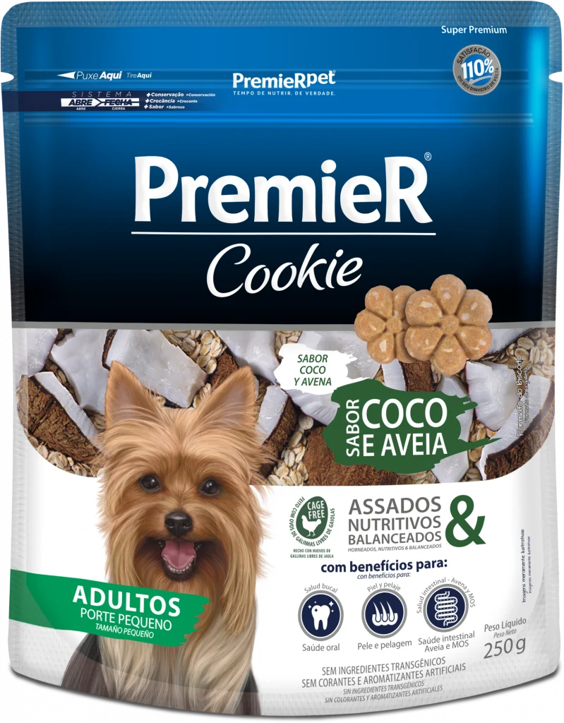 [C001729] PREMIER COOKIE PERROS AD RAZAS PEQUEÑAS COCO Y AVENA