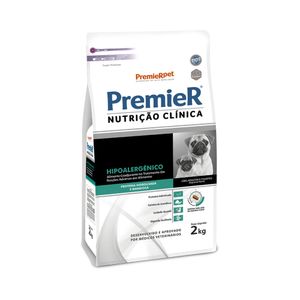 PREMIER NUTRIÇÃO CLÍNICA HIPOALERGÉNICO PROTEÍNA HIDROLIZADA Y YUCA PERROS TALLA PEQUEÑA