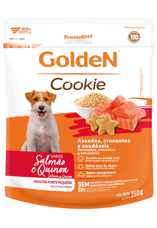 GOLDEN COOKIES SALMON / QUINOA DOG ADULT * 350 GR