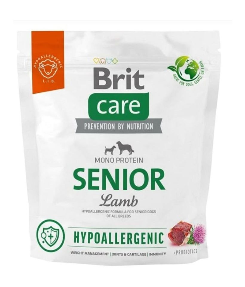 [1000385] BRIT CARE DOG HYPOALLERGENIC SENIOR LAMB (1 Kg)