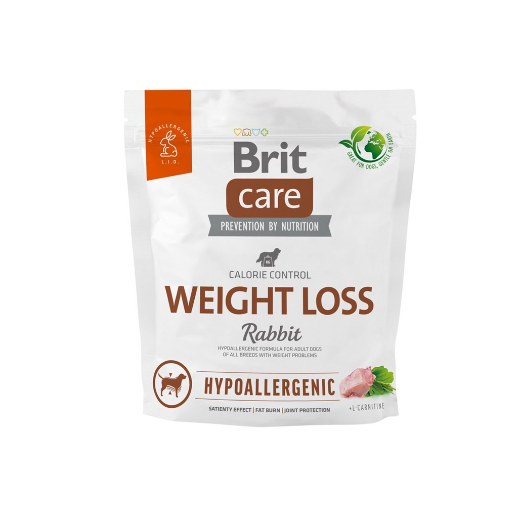 [1000215] BRIT CARE DOG HYPOALLERGENIC WEIGHT LOSS RABBIT (1 Kg)