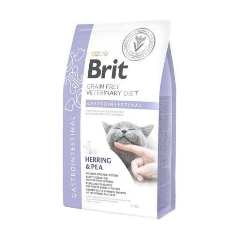 [1000251] BRIT GF VET DIETS CAT GASTROINTESTINAL (2 Kg)
