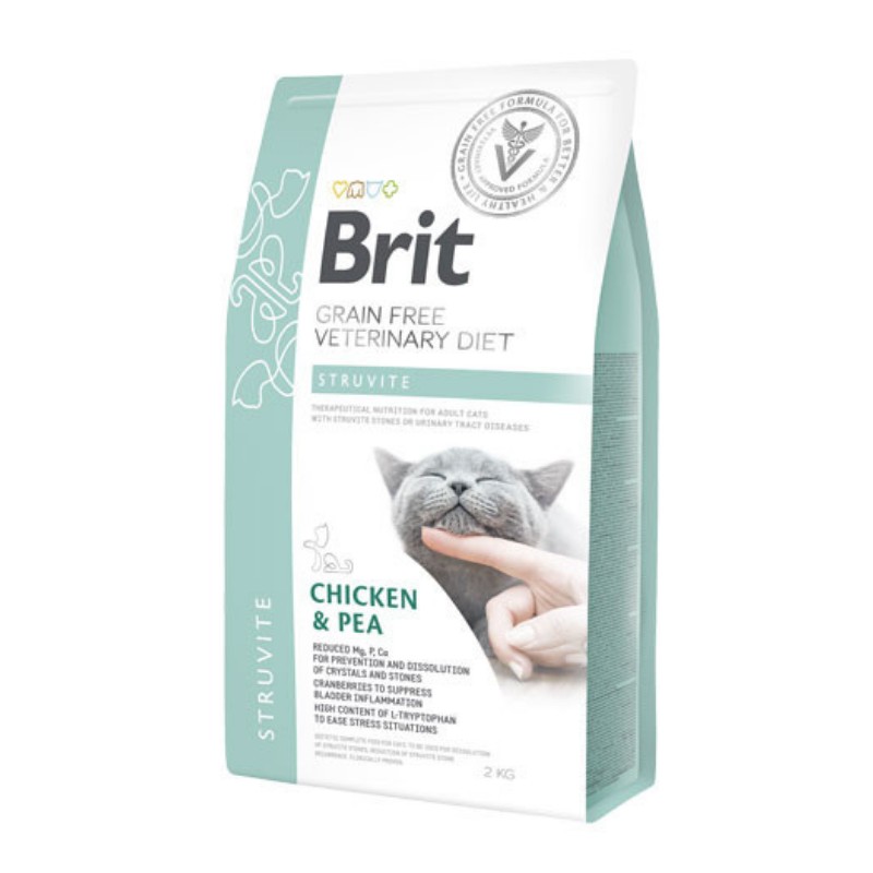 [1000262] BRIT GF VET DIETS CAT STRUVITE (2 Kg)